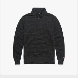 Homage Black 1/4 Zip Go To Fleece